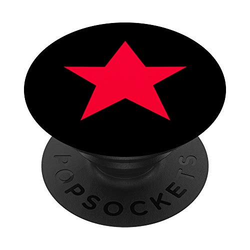 Red Star Gift Phone Holder Knob PopSockets PopGrip: Ausziehbarer Sockel und Griff für Handys/Tablets mit Tauschbarem Top Red Star Gift Phone Holder Knob PopSockets PopGrip: Ausziehbarer Sockel und Griff für Handys/Tablets mit Tauschbarem Top von Stars