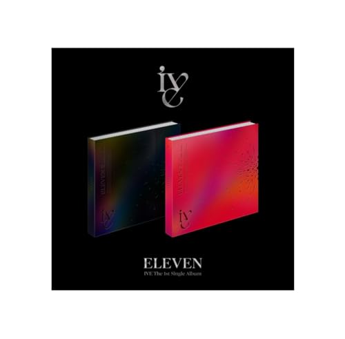 IVE - 1st Single Album [ELEVEN] (Ver.1) Photobook + CD-R + Photocard + Folded Poster von Starship Ent.