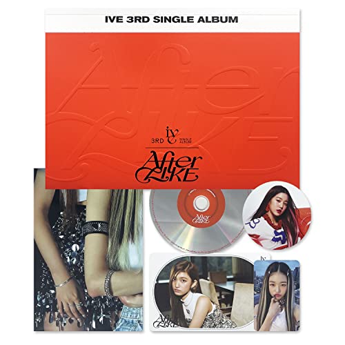 IVE - 3rd Single Album [After Like] (Photobook Ver - Ver.1) Photo Book + CD-R + Photocard + Post Card + Circle Card + Folded Poster + 2 Pin Button Badges + 4 Extra Cards von Starship Ent.