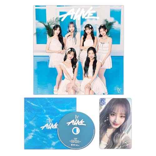 IVE - Japan 2nd EP [Alive] (Limited B Ver.) Photobook + Photocard + CD + 2 Pin Badges + 4 Extra Photocards von Starship Ent.