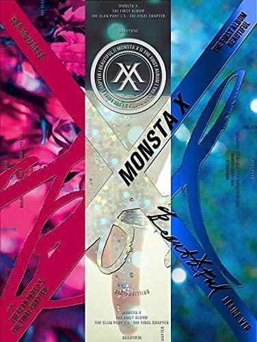 MONSTA X - BEAUTIFUL (Vol.1) [Random ver.] CD+Photobook+Photocard+Extra Photocard Set von Starship Ent.