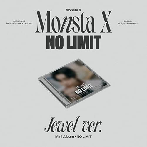 MONSTA X - NO LIMIT, Jewel Case (HYUNGWON Cover incl. CD, Photobook, Photocard, Paper Ornament, Mini Folded Poster, Extra Photocards) von Starship Ent.