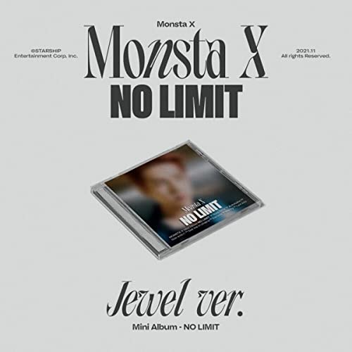 MONSTA X - NO LIMIT, Jewel Case (JOOHONEY Cover incl. CD, Photobook, Photocard, Paper Ornament, Mini Folded Poster, Extra Photocards) von Starship Ent.