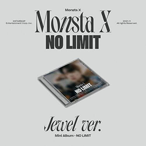 MONSTA X - NO LIMIT, Jewel Case (MINHYUK Cover incl. CD, Photobook, Photocard, Paper Ornament, Mini Folded Poster, Extra Photocards) von Starship Ent.