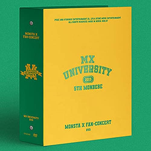 Monsta X - 2021 FAN-CONCERT, MX UNIVERSITY (incl. DVD, Photobook, Sticker, Envelope, Bookmarks, Photocards, Folded Poster, Extra Photocards) von Starship Ent.