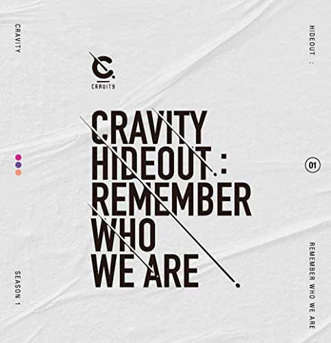 CRAVITY SEASON1 HIDEOUT:REMEMBER WHO WE ARE Album 3 VER SET CD+Fotobuch+Folder+NO PRE ORDER SEALED+TRACKING CODE K-POP SEALED von Starship Entertainment