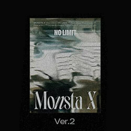 MONSTA X [ NO LIMIT ] 10th Mini Album ( VER.2 ) 1ea CD+96p Photo Book+1ea Photo Card+1ea Sticker+1ea Folded Poster(On pack)+1ea PRE-ORDER ITEM+2ea STORE GIFT CARD von Starship Entertainment