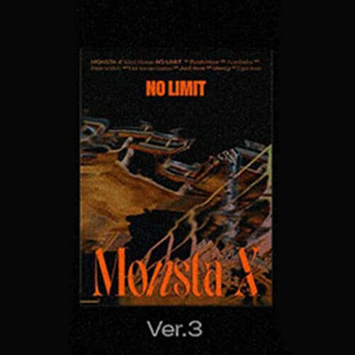 MONSTA X [ NO LIMIT ] 10th Mini Album ( VER.3 ) 1ea CD+96p Photo Book+1ea Photo Card+1ea Sticker+1ea Folded Poster(On pack)+1ea PRE-ORDER ITEM+2ea STORE GIFT CARD von Starship Entertainment