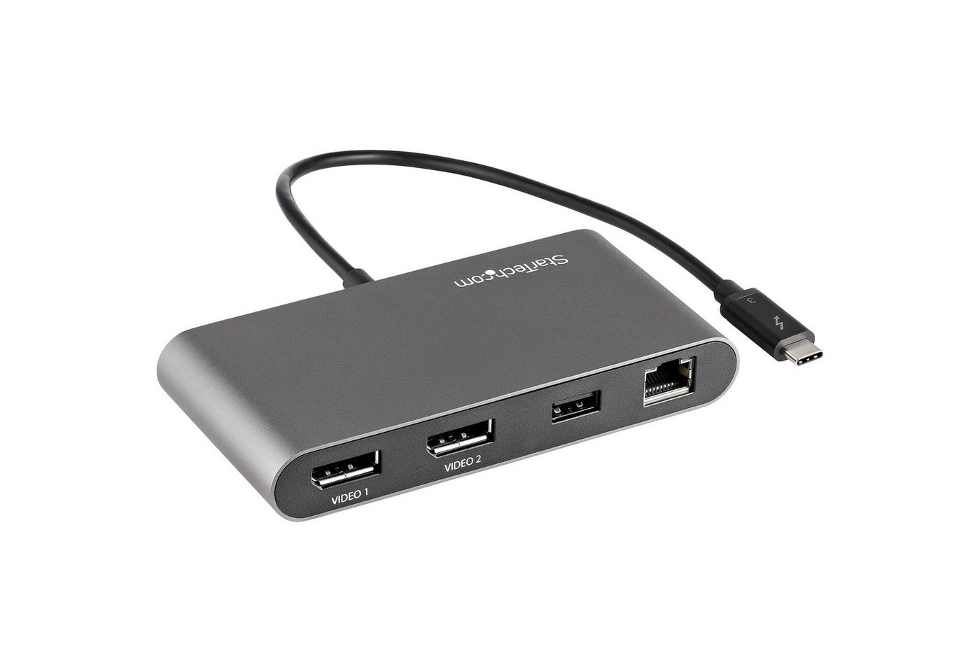 Startech.com Laptop-Dockingstation STARTECH.COM Thunderbolt 3 Mini Dock - Tragbare TB3-Dockingstation mit von Startech.com