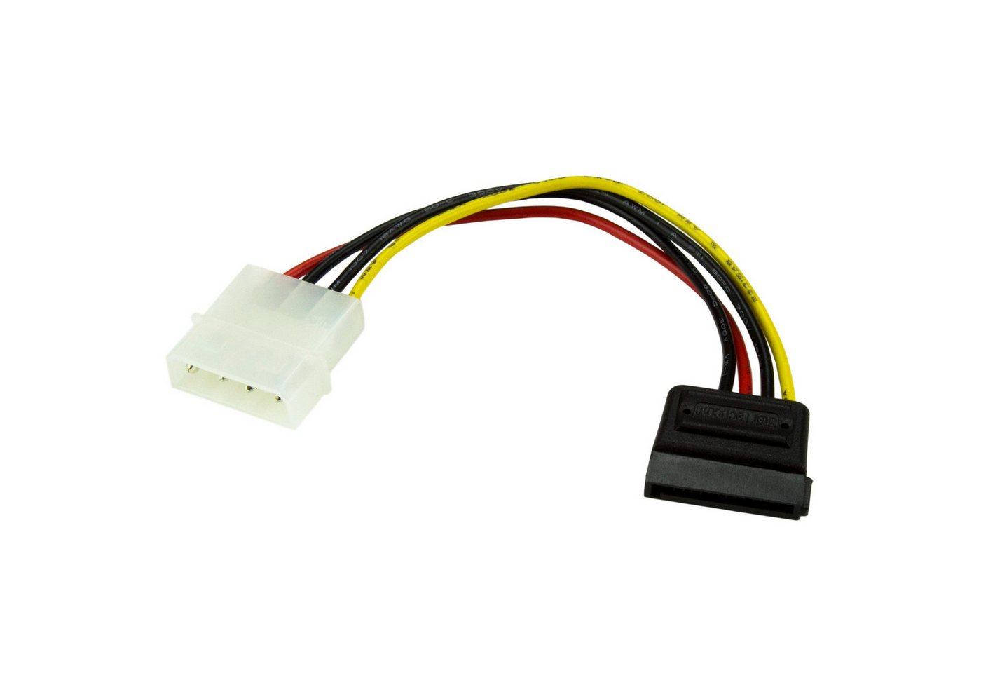 Startech.com STARTECH.COM 15cm 4 Pin Molex auf SATA Kabel - LP4 / Serial-ATA Str... Computer-Kabel von Startech.com