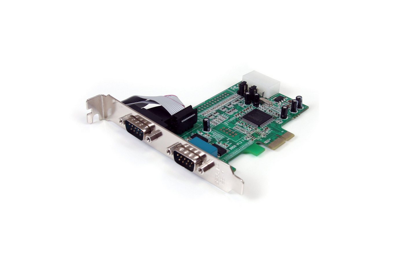 Startech.com STARTECH.COM 2 Port Seriell RS232 PCI Express Schnittstellenkarte mit Netzwerk-Adapter von Startech.com