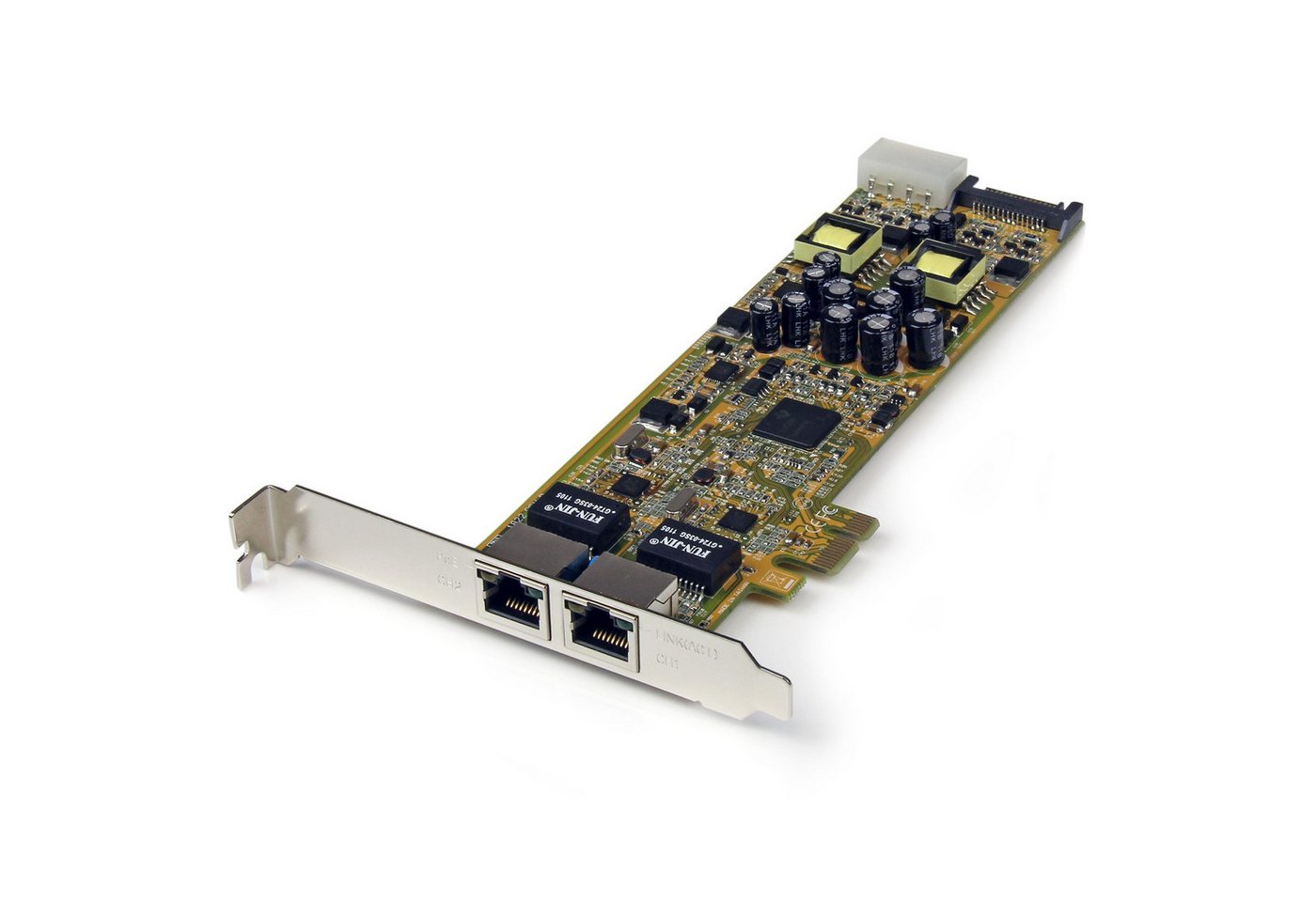 Startech.com STARTECH.COM Dual Port PCI Express Gigabit Netzwerkkarte - 2 Port RJ45 Netzwerk-Adapter von Startech.com