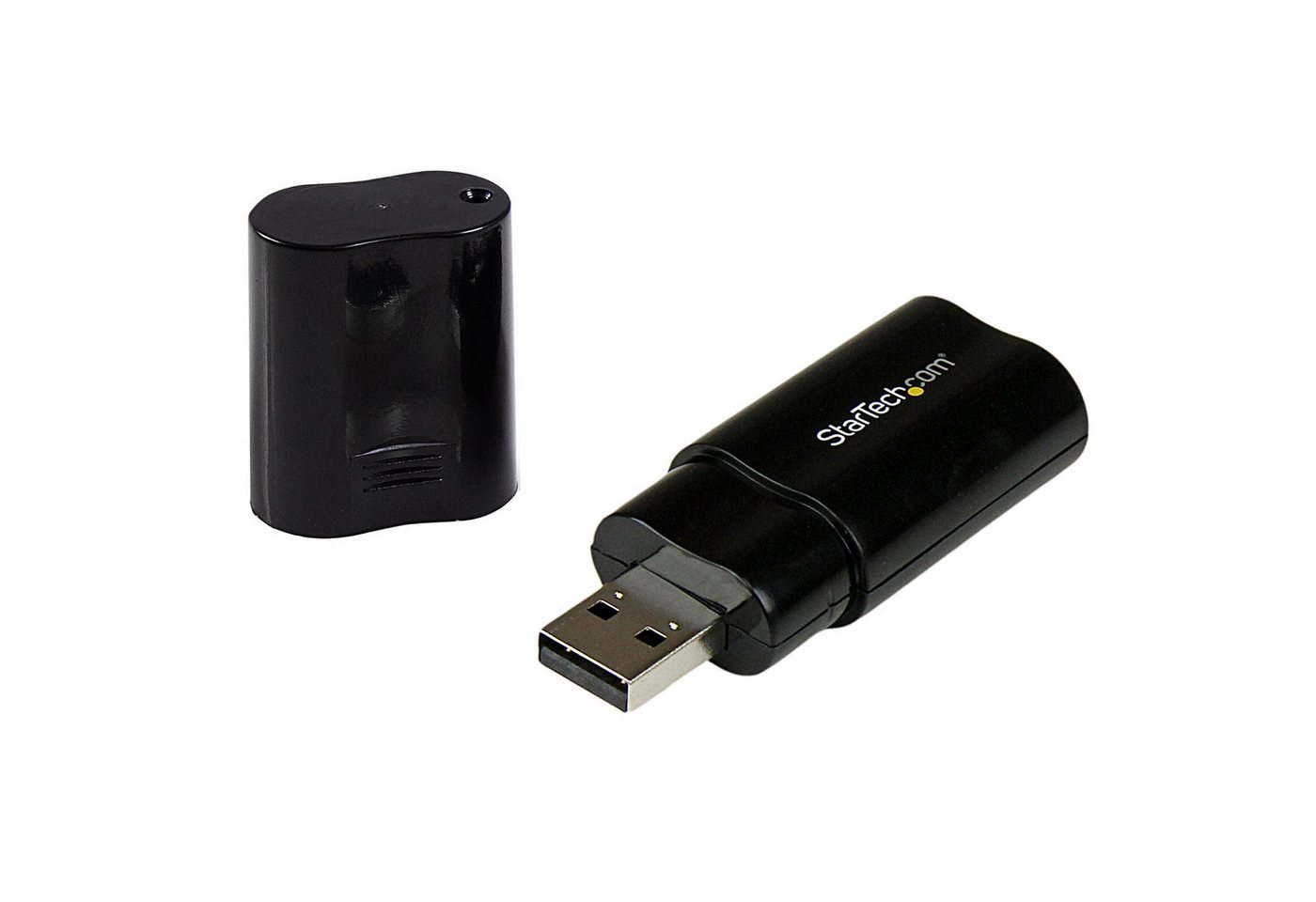 Startech.com STARTECH.COM USB Audio Adapter - USB auf Soundkarte in Schwarz - Soun Soundkarte von Startech.com