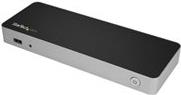 StarTech .com USB-C Dual 4K Monitor Dockingstation für Laptops - DP / HDMI - Windows / Mac - USB 3.0 SD Kartenleser - 60W Power Delivery - Docking Station - HDMI, DP Dieses USB-C -Dock für zwei Monitore verwandelt Ihr MacBook oder Ihren Windows -Laptop in eine Ultra-HD-4K-Dual-Workstation mit Unterstützung für 4K-DisplayPort- und HDMI-Monitore. Es bietet Ihnen alle Verbindungen für eine vollständige Workstation, einsc (DK30CHDPPDUE) von Startech