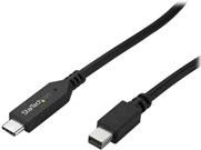 StarTech.com 1,8m USB-C auf Mini DisplayPort Kabel - USB C zu mDP Kabel - 4K 60Hz - Schwarz - Externer Videoadapter - STM32F072CBU6 - USB-C - Mini DisplayPort - Schwarz von Startech