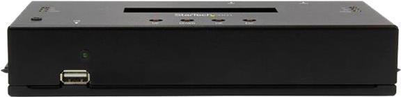 StarTech.com 1:1 Standalone Festplatten Duplizierer und Löscher für 2.5 / 3.5 SATA und SAS Laufwerke - Solid State / Festplattenduplikator - 1 Schächte (SATA-600 / SAS-2) von Startech