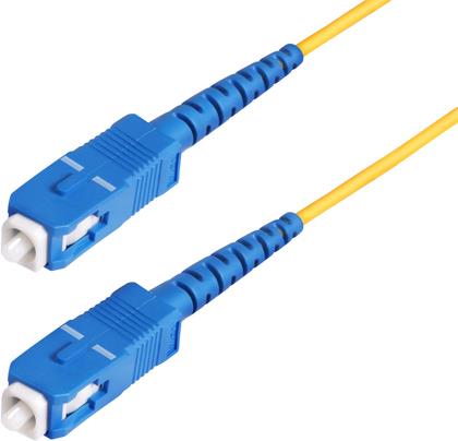 StarTech.com 100m (328ft) SC to SC (UPC) OS2 Single Mode Simplex Fiber Optic Cable, 9/125µm, 40G/100G, Bend Insensitive, Low Insertion Loss, LSZH Fiber Patch Cord - Patch-Kabel - SC/UPC Einzelmodus (M) zu SC/UPC Einzelmodus (M) - 100 m - 2 mm - Glasfaser (SPSMSCSC-OS2-100M) von Startech