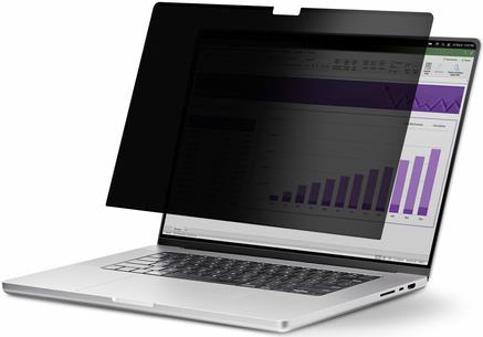 StarTech.com 14.1-inch 16:10 Touch Privacy Screen, Anti-Glare Blue Light Filter, Laptop Monitor Screen Protector, +/- 30 Deg. View Angle, Flip-Up - Blickschutzfilter für Notebook (horizontal) - 2-Wege - Klebestreifen, Schiebelaschen, Flexi-Scharniere - 35 (141T6-PRIVACY-SCREEN) von Startech