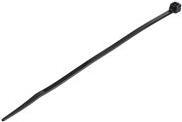 StarTech.com 15cm(6) Cable Ties, 3mm(1/8) wide, 39mm(1-3/8) Bundle Diameter, 18kg(40lb) Tensile Strength, Nylon Self Locking Zip Ties w/ Curved Tip, 94V-2/UL Listed, 1000 Pack, Black - Nylon 66 Plastic - TAA (CBMZT6BK) - Kabelbinder - 15.24 cm - Schwarz (Packung mit 1000) von Startech