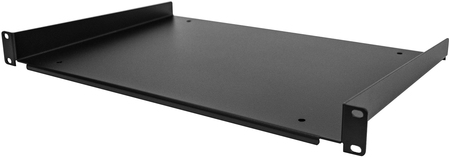StarTech.com 1HE 48,30cm (19)  Fachboden für netzwerk schrank - Freitragende Rack ablage für Serverschrank/Rack - Frontmontage - Belastbarkeit 25kg - 30cm tiefe Rackablage (SHELF-1U-12-FIXED-S) - Rack - Regal - 1U - 48.3 cm (19) von Startech
