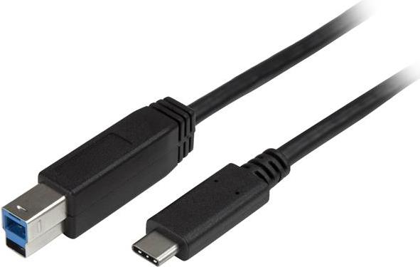 StarTech.com 2,0m - 6 ft USB C to USB B Printer Cable - M/M - USB3.0 - USB-Kabel - USB Typ C (M) bis USB Type B (M) - USB 3,1 Gen1 - 2 m (USB315CB2M) von Startech