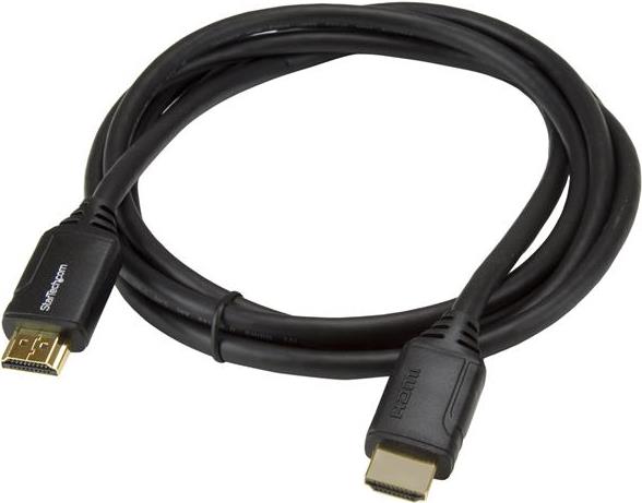 StarTech.com 2,0m36 ft Premium High Speed HDMI Cable with Ethernet - 4K 60Hz - HDMI mit Ethernetkabel - HDMI (M) bis HDMI (M) - 2,0m - Schwarz (HDMM2MP) von Startech