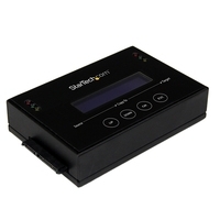 StarTech.com 2,5 / 3.5 SATA / SSD Festplatten Duplikator / Eraser mit 14GB/s Duplizier-Geschwindigkeit - Festplattenduplikator - 2 Schächte (SATA-600) (SATDUP11) von Startech