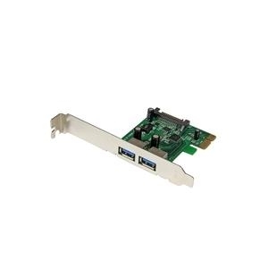 StarTech.com 2 Port PCI Express (PCIe) USB3.0 Card with UASP - SATA Power - USB-Adapter - PCIe - USB3.0 x 2 (PEXUSB3S24) von Startech
