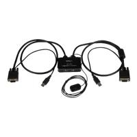 StarTech.com 2 Port USB VGA Cable KVM Switch - USB Powered with Remote - KVM-Switch - USB - 2 x KVM port(s) - 1 lokaler Benutzer - Desktop (SV211USB) von Startech