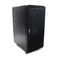 StarTech.com 25U 91,40cm (36) Knock-Down Server Rack Cabinet with Casters - Rack (belüftet) - 25U (RK2536BKF) von Startech
