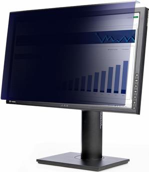 StarTech.com 27-inch 16:9 Monitor Privacy Screen, Hanging Filter/Shield - Blickschutzfilter für Bildschirme - 2-Wege - entfernbar - Plug-in - 68,6 cm Breitbild (27 Zoll Breitbild) - Schwarz (2769A-PRIVACY-SCREEN) von Startech