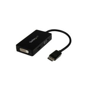 StarTech.com 3-in1 DispalyPort auf HDMI / DVI / VGA Adapter / Konverter - Schwarz - Videokonverter - DisplayPort - DVI, HDMI, VGA - Schwarz StarTech.com 3-in1 DispalyPort auf HDMI / DVI / VGA Adapter / Konverter - Schwarz - Videokonverter - DisplayPort - DVI, HDMI, VGA - Schwarz von Startech