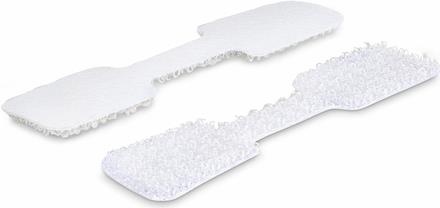 StarTech.com 3.5in (9cm) Cable Labels, 100 Pack White, Cable/Cord Tags (CABLE-TAG-HLWH) - Kabel-Kennzeichnungsetiketten - Klettbandbefestigung, beschreibbar - 9 cm - weiß (Packung mit 100) (CABLE-TAG-HLWH) von Startech