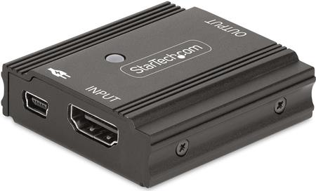 StarTech.com 33ft (10m) 8K 60Hz HDMI Signal Booster, Active HDMI 2.1 Inline Repeater and Video Signal Amplifier up to 8K 60Hz/4K 144Hz, Compact HDMI Cable Extender - HDMI Signal Extension (33FT-8K-HDMI-BOOSTER) - Erweiterung für Video/Audio - Sender - HDM (33FT-8K-HDMI-BOOSTER) von Startech