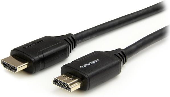 StarTech.com 3m 10 ft Premium High Speed HDMI Cable with Ethernet - 4K 60Hz - HDMI mit Ethernetkabel - HDMI (M) bis HDMI (M) - 3 m - Schwarz von Startech