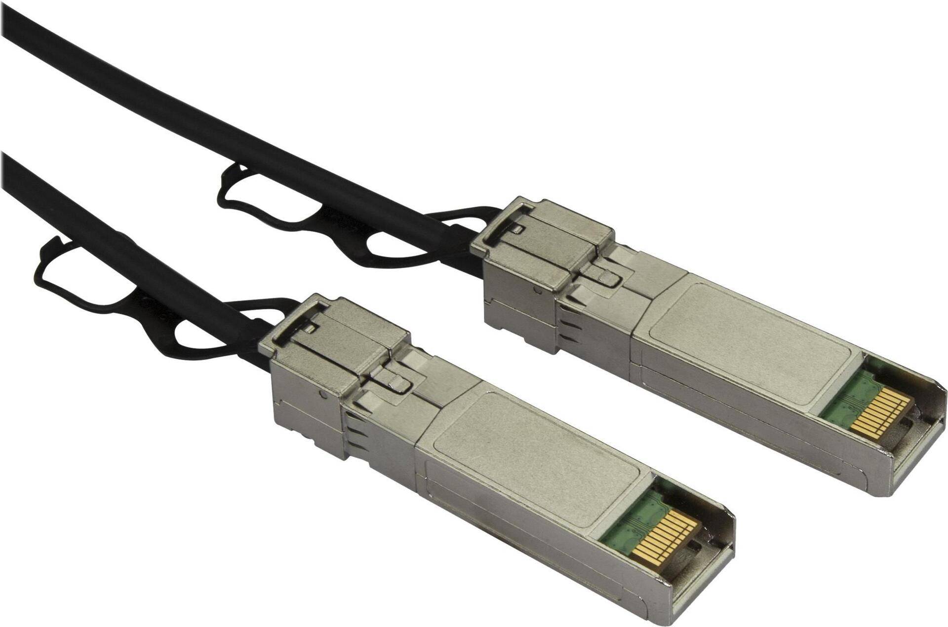 StarTech.com 3m Juniper EX-SFP-10GE-DAC-3M kompatibel - SFP+ Direktverbingungskabel - 10Gb Twinax Kabel - passives SFP+ Kabel - 10GBase Direktanschlusskabel - SFP+ eingerastet bis SFP+ eingerastet - 3 m - twinaxial - SFF-8431/SFF-8432 - passiv - Schwarz von Startech