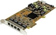 StarTech.com 4 Port Gigabit PoE PCIe Network Card - PSE PCI Express NIC - Netzwerkadapter - PCI Express x4 - Gigabit Ethernet x 4 (ST4000PEXPSE) - Sonderposten von Startech