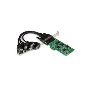 StarTech.com 4 Port Serielle PCI Express Schnittstellenkarte - 2 x RS232 2 x RS422 / RS485 - Serieller Adapter - PCIe - RS-232, RS-422, RS-485 - 4 Anschlüsse von Startech