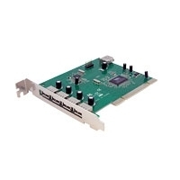 StarTech.com 7 PORT USB 2.0 PCI SCHNITTSTELLENKARTE IN (PCIUSB7) von Startech