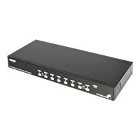 StarTech.com 8 Port USB / PS/2 KVM Switch mit OSD - KVM-Switch - USB - 8 x KVM port(s) - 1 lokaler Benutzer - Desktop (SV831DUSBGB) von Startech