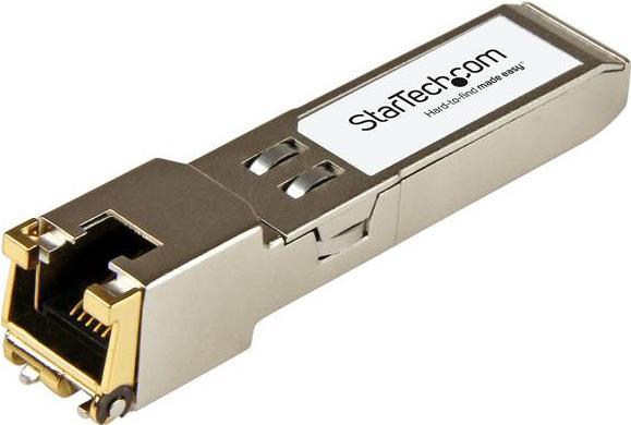 StarTech.com AR-SFP-1G-T-ST Transceiver Modul (SFP Module, 10/100/1000Base-TX Arista Networks kompatibel, Kupfer, RJ-45 Kupfer mit DDM) - SFP (Mini-GBIC)-Transceiver-Modul (gleichwertig mit: Arista Networks SFP-1G-T) - GigE - 10Base-T, 100Base-TX, 1000Base-T - RJ-45 - bis zu 100 m (AR-SFP-1G-T-ST) von Startech