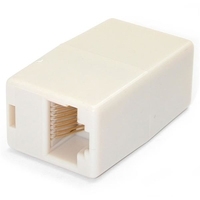 StarTech.com Cat5e RJ45 Modular Inline Coupler - Netzwerkkoppler - RJ-45 (W) - RJ-45 (W) - CAT 5e - beige (Packung mit 10) (RJ45COUP10PK) von Startech