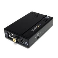 StarTech.com Composite und S-Video auf HDMI Konverter / Wandler mit Audio - 1080p - Videokonverter - Schwarz (VID2HDCON) von Startech