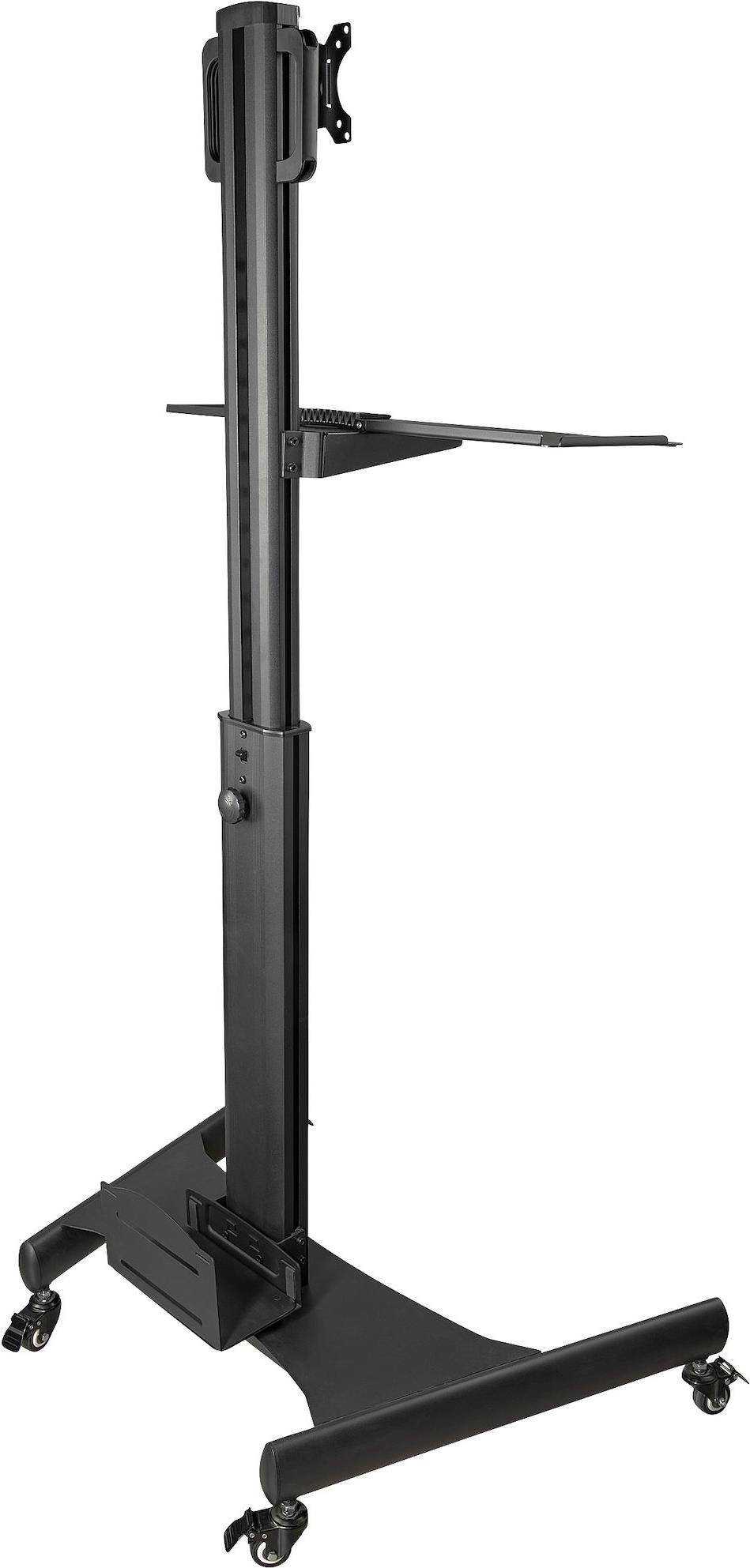 StarTech.com Computertisch mit Rollen und Monitorhalterung - CPU/PC-Halter - Tastaturablage - Ergonomischer höhenverstellbarer Desktop Computerwagen - Rollender mobiler Steharbeitsplatz auf Rädern (WKSTNCART) StarTech.com Computertisch mit Rollen und Monitorhalterung - CPU/PC-Halter - Tastaturablage - Ergonomischer höhenverstellbarer Desktop Computerwagen - Rollender mobiler Steharbeitsplatz auf Rädern (WKSTNCART) von Startech