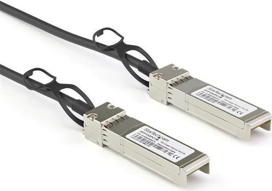 StarTech.com DACSFP10G1M SFP+ Kabel (1m, 10 GbE, Dell EMC DAC-SFP-10G-1M kompatibles SFP+ Kabel, Passives Kupfer DAC Kabel, Mini-GBIC) - 10GBase Direktanschlusskabel - SFP+ (S) eingerastet bis SFP+ (S) eingerastet - 1 m - twinaxial - passiv von Startech