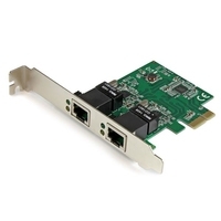 StarTech.com Dual Port Gigabit PCI Express Server Network Adapter Card - Netzwerkadapter - PCIe Low Profile - Gigabit Ethernet x 2 (ST1000SPEXD4) von Startech