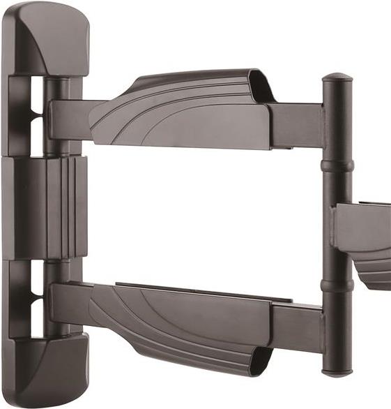 StarTech.com Flat-Screen TV Wall Mount - Articulating Arm - Wandhalterung für TV - Kunststoff, Stahl - Schwarz - Bildschirmgröße: 55.88-139.7 cm (22-55) von Startech