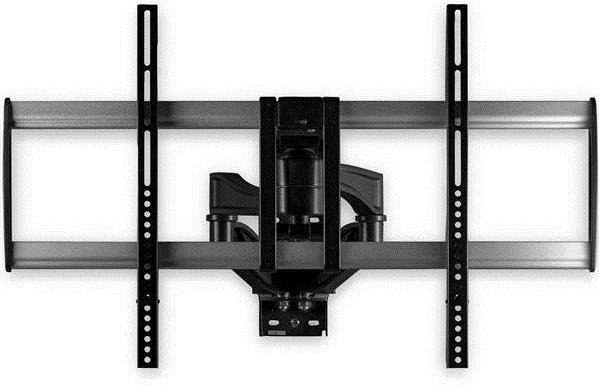 StarTech.com Full-Motion TV-Wandhalterung - für 32 bis 190,50cm (75)  Fernseher - Stahl & Aluminium - Premium - Flachbild-TV-Halterung - Wandhalterung für TV - Kunststoff, Aluminium, Stahl - Schwarz, Silber (32-75) von Startech
