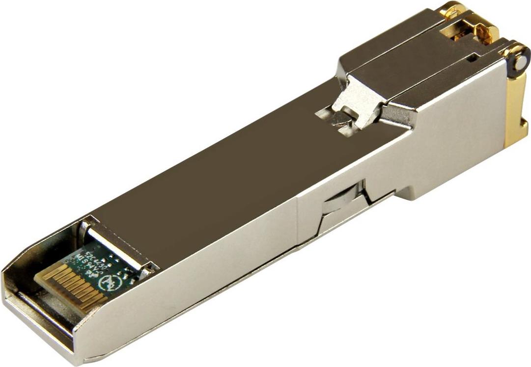 StarTech.com Gigabit RJ45 Kupfer SFP Transceiver Modul - Cisco GLC-T kompatibel - 1000Base-T - Mini-GBIC - SFP (Mini-GBIC)-Transceiver-Modul (gleichwertig mit: Cisco GLC-T) - GigE - 1000Base-T - RJ-45 - bis zu 100 m von Startech