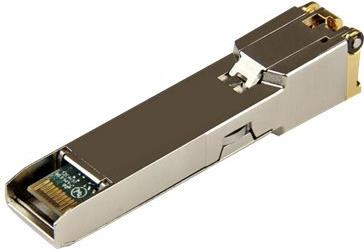 StarTech.com Gigabit RJ45 Kupfer SFP Transceiver Modul - Cisco GLC-T kompatibel - 10er Pack - SFP (Mini-GBIC)-Transceiver-Modul (gleichwertig mit: Cisco GLC-T) - GigE - 1000Base-T - RJ-45 - bis zu 100 m (Packung mit 10) von Startech